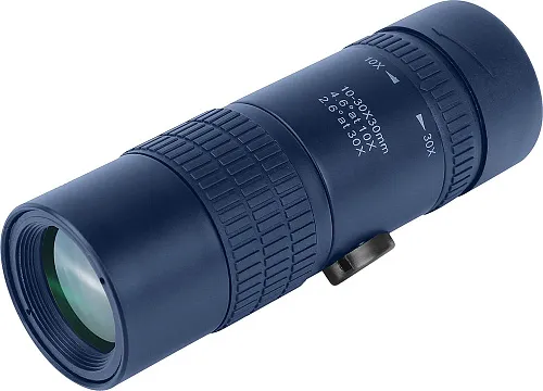 a fényképen:  Levenhuk Discovery Gator 10–30x30-as egyszemes távcső