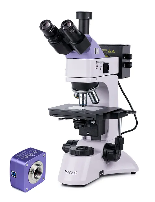 a fényképen:  MAGUS Metal D600 metallográfiai digitális mikroszkóp