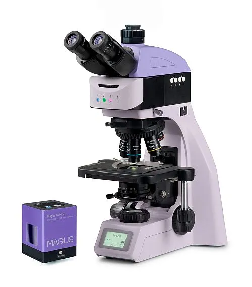 a képen:  MAGUS Lum D460L fluoreszcens digitális mikroszkóp,  1
