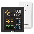 a képen:  Levenhuk Wezzer BASE L80 hőmérséklet- és páratartalom-mérő