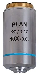 a fényképen:  Levenhuk MED 40x végtelen-plan-akromatikus objektív