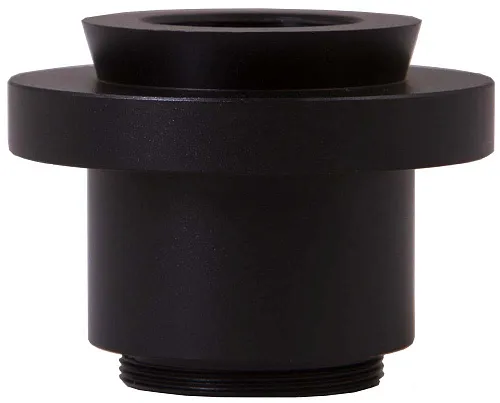 a fényképen:  Bresser Science C-Mount MikroCam adapter