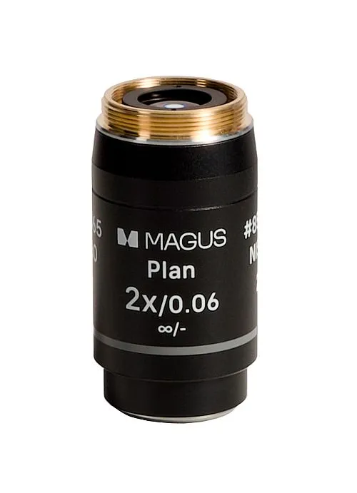a képen:  MAGUS 2PL60 2х/0,06 ∞/- H 60 mm objektív,  1