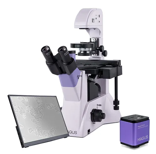 a képen:  MAGUS Bio VD350 LCD biológiai fordított digitális mikroszkóp