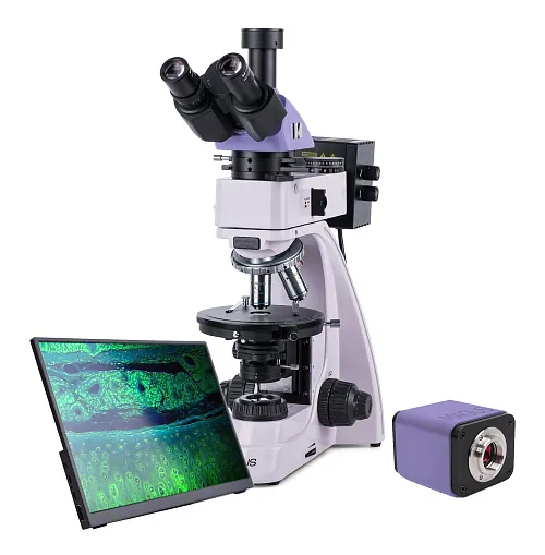 a fotón:  MAGUS Pol D850 LCD polarizáló digitális mikroszkóp