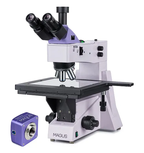 a képen:  MAGUS Metal D650 metallográfiai digitális mikroszkóp
