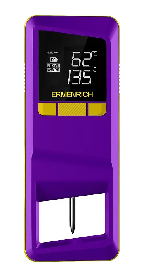 a fényképen:  Ermenrich BBQ GT30 húshőmérő,  1