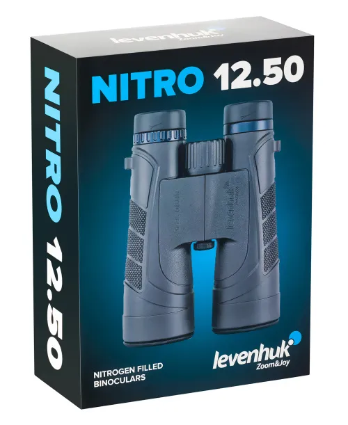 a fényképen:  Levenhuk Nitro 12x50 kétszemes távcső,  12
