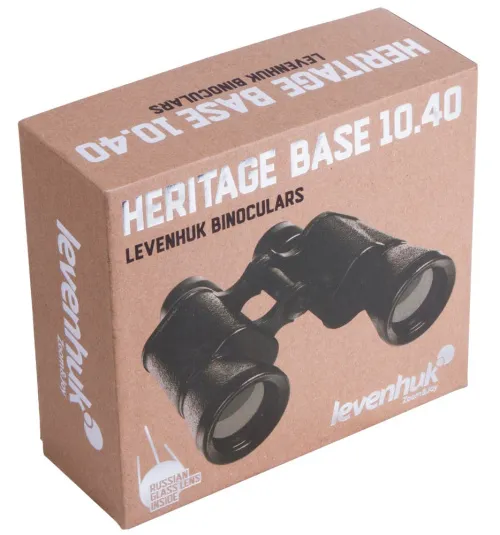 a képen:  Levenhuk Heritage BASE 10x40 kétszemes távcső,  11