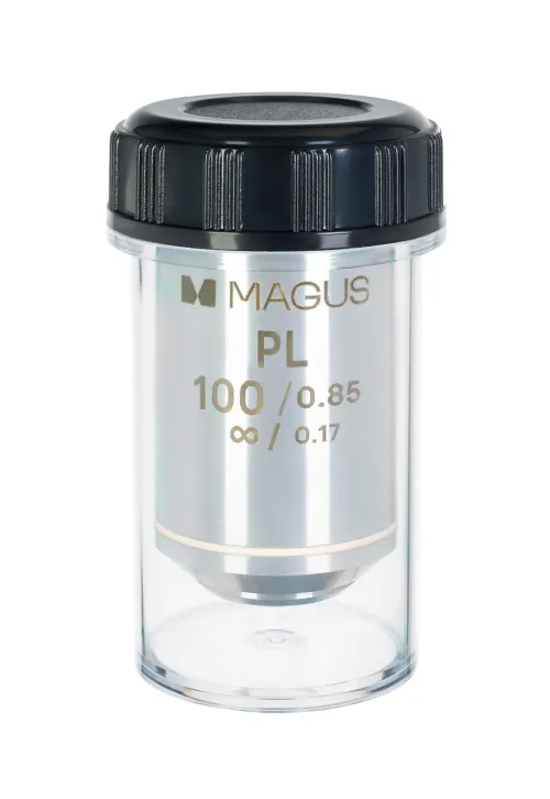 a fotón:  MAGUS SF100 DRY 100х/0,80 Plan Pol ∞/0,17 objektív,  2