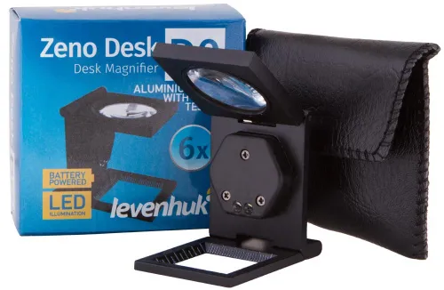 a képen:  Levenhuk Zeno Desk D0 nagyító,  2