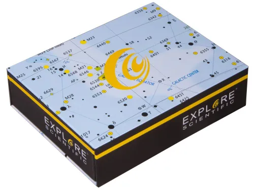 a fényképen:  Explore Scientific változtatható polarizáló 2"-os szűrő,  6