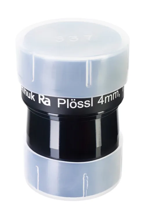 a fotón:  Levenhuk Ra Plössl 4 mm-es, 1,25"-os szemlencse,  4