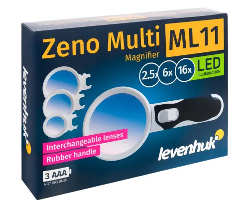 a fényképen:  Levenhuk Zeno Multi ML11 nagyító,  10