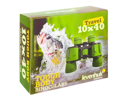 a fotón:  Levenhuk Travel 10x40 kétszemes távcső,  12