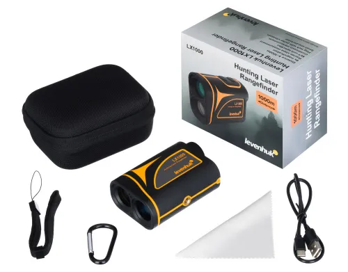 a képen:  Levenhuk LX1000 lézeres távolságmérő vadászathoz,  2
