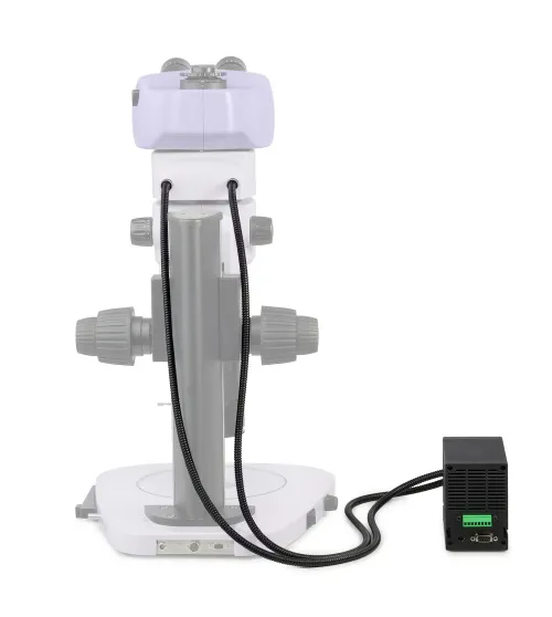 a képen:  MAGUS CEI A18 LED episzkópikus lámpa tápellátással és objektívbetéttel,  5