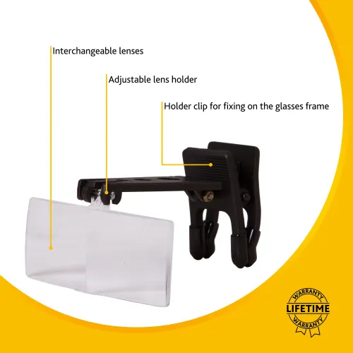 a fotón:  Levenhuk Zeno Vizor G0 nagyítóüvegek,  9