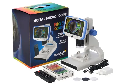 a képen:  Levenhuk Rainbow DM500 LCD digitális mikroszkóp,  2