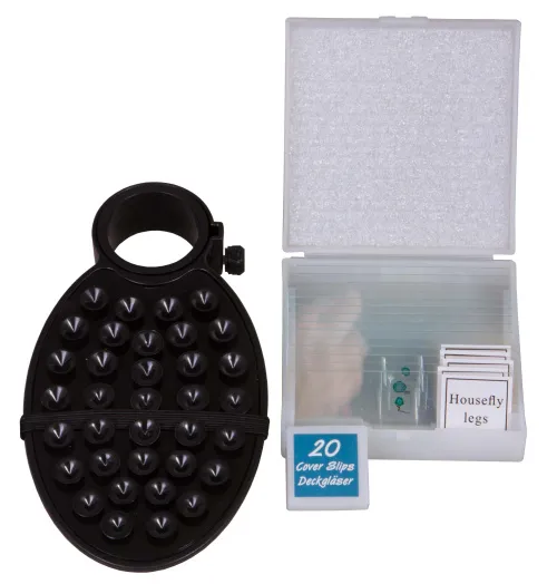 a fotón:  Bresser Erudit Basic 40–400x mikroszkóp,  15