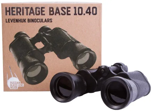 a képen:  Levenhuk Heritage BASE 10x40 kétszemes távcső,  2