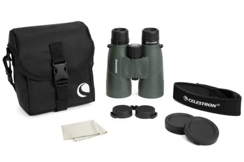 a fotón:  Celestron Nature DX 10x56 kétszemes távcső,  6