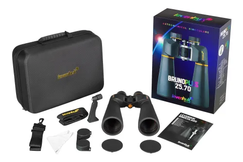 a fotón:  Levenhuk Bruno PLUS 25x70 kétszemes távcső,  2