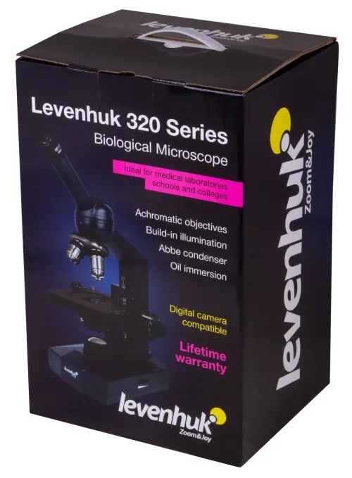 a fényképen:  Levenhuk D320L PLUS 3.1M digitális monokuláris mikroszkóp,  20