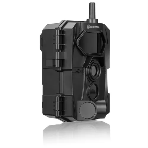 a fényképen:  Bresser 100°-os Wi-Fi vadvilág-megfigyelő 4–24 MP kamera,  4