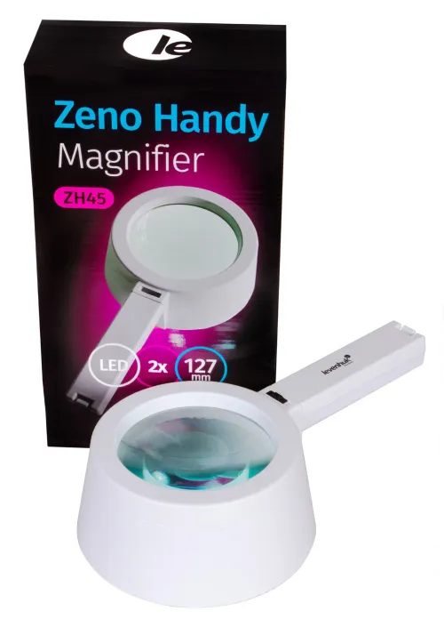 a képen:  Levenhuk Zeno Handy ZH45 nagyító,  2