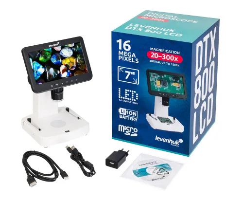 a képen:  Levenhuk DTX 800 LCD digitális mikroszkóp,  2