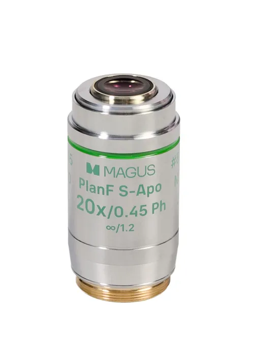 a fényképen:  MAGUS SPH360 fáziskontraszt eszköz, Plan S-Apo Ph 4х/10х/20х/40х/60х H60 mm-es objektívekből álló készlettel,  8