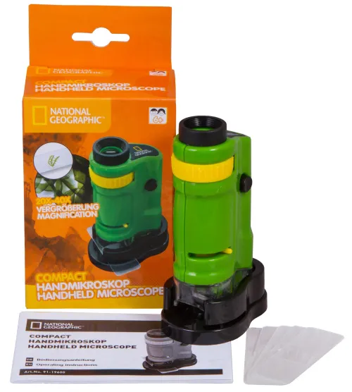 a fotón:  Bresser National Geographic 20–40x kézi mikroszkóp,  2
