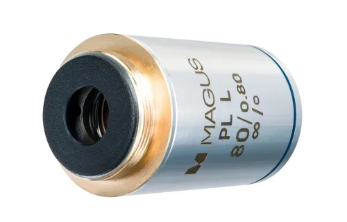 a képen:  MAGUS 80PLL 80х/0,80 Plan H SzM 1,25 mm objektív,  4