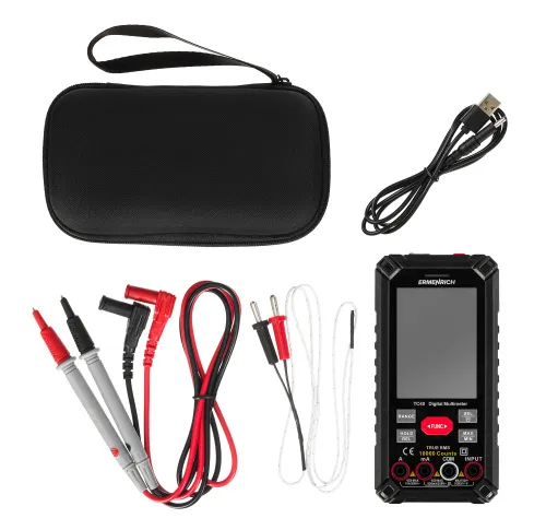 a fotón:  Ermenrich Zing TC40 digitális multiméter,  8