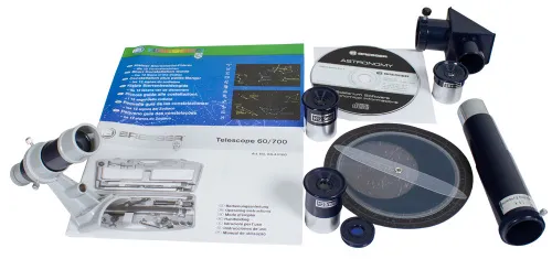 a fotón:  Bresser Junior 60/700 AZ1 teleszkóp,  9
