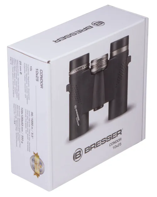 a fotón:  Bresser Condor UR 10x25 kétszemes távcső,  12