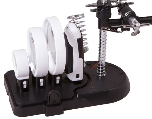 a képen:  Levenhuk Zeno Multi ML17 fekete nagyító,  4