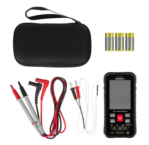 a képen:  Ermenrich Zing TC35 digitális multiméter,  10
