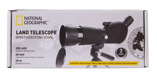 a képen:  Bresser National Geographic 20-60x60 figyelőtávcső,  9