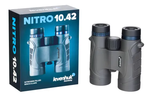 a fényképen:  Levenhuk Nitro 10x42 kétszemes távcső,  4