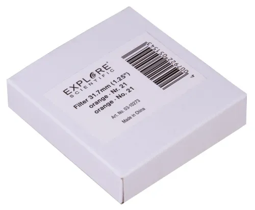 a fotón:  Explore Scientific narancs N21 1,25"-os szűrő,  6