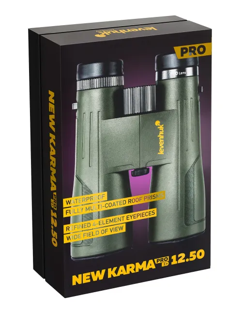 a képen:  Levenhuk New Karma PRO ED 12x50 kétszemes távcső,  13