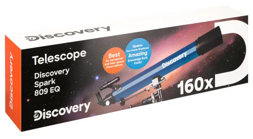 a képen:  Levenhuk Discovery Spark 809 EQ teleszkóp könyvvel,  15
