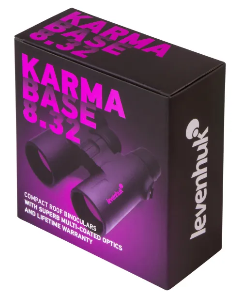 a fényképen:  Levenhuk Karma BASE 8x32 kétszemes távcső,  14
