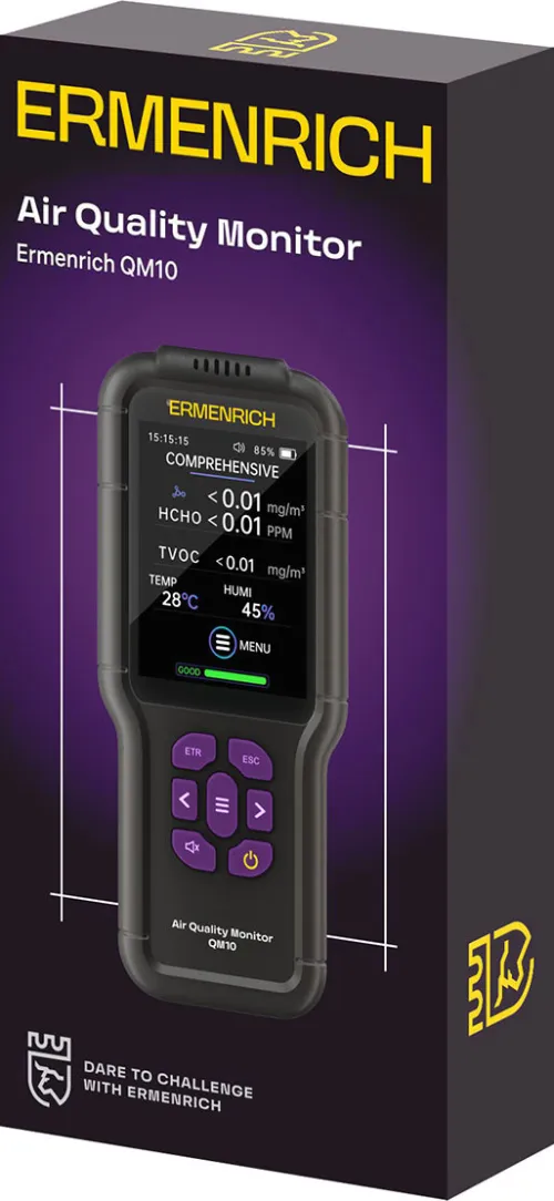 a fotón:  Ermenrich QM10 levegőminőség-érzékelő,  2