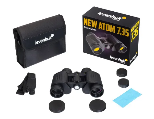a fotón:  Levenhuk New Atom 7x35 kétszemes távcső,  4