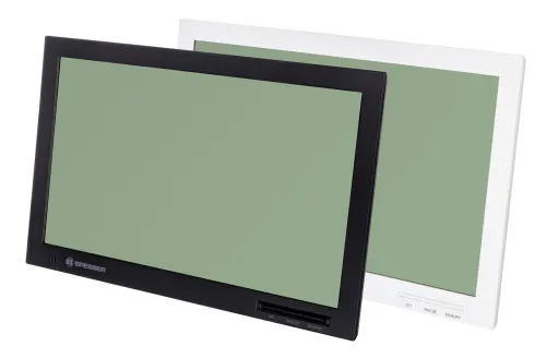 a fényképen:  Bresser MyTime Jumbo LCD falióra,  2