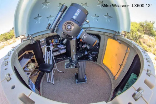 a képen:  Meade LX600 12"-os, F/8 rekesznyílású ACF teleszkóp,  12