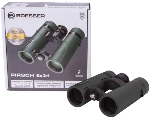 a képen:  Bresser Pirsch 8x34 kétszemes távcső,  10